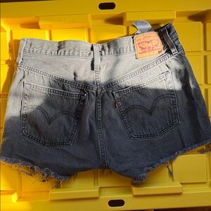 Levi's Women's Charcoal Jean Shorts